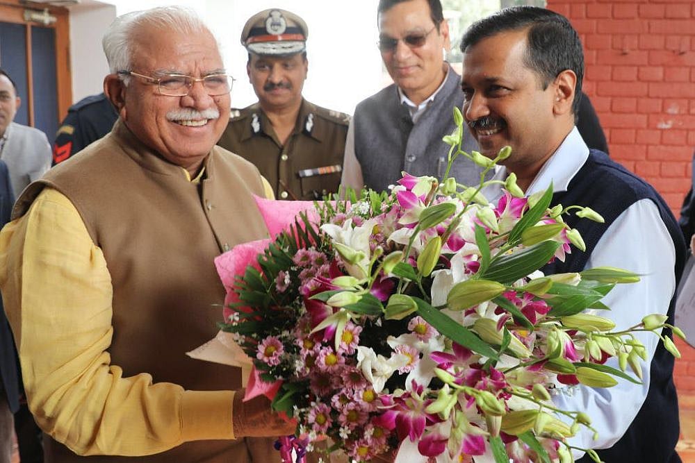 Kejriwal, Khattar Resolve To Put In 'Sustained Efforts' To Check Pollution