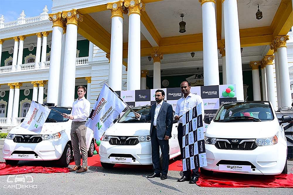Zoomcar Ties Up With Mahindra Electric To Launch EVs In Mysuru