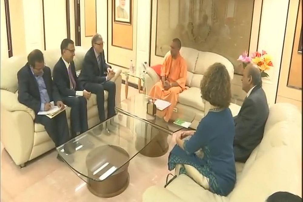 Bill Gates Meets UP CM Adityanath, Discusses Sanitation, Investment In Lucknow
