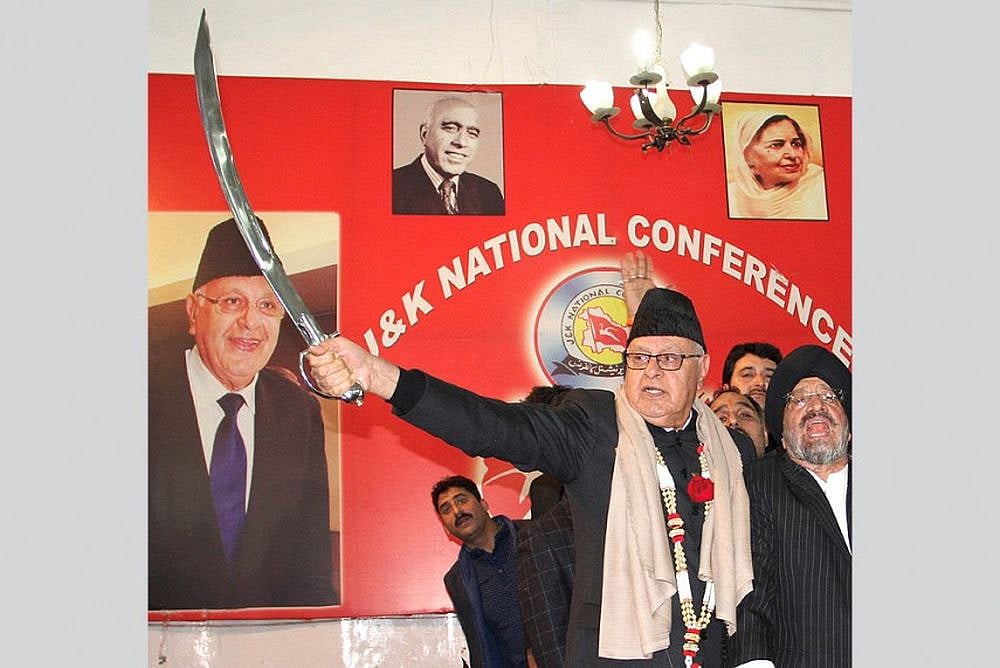 Anti Terrorist Front India Chief Announces Rs 21 Lakh Prize For Farooq Abdullah's Tongue For Speaking Against RSS