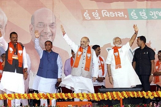 In Gujarat, BJP Received Donations 4 Times More Than That Of All The Five National Parties Combined