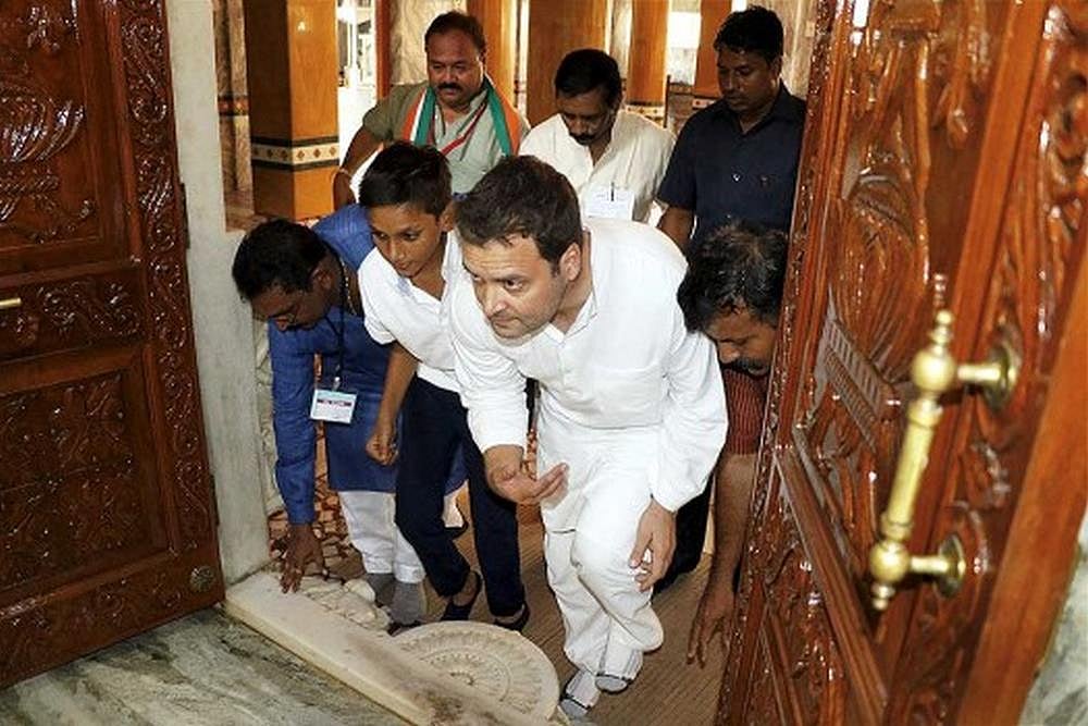 Rahul Sat In Temple Like Performing Namaz, Priest Had To Tell Him This Is Not Mosque: Yogi Adityanath