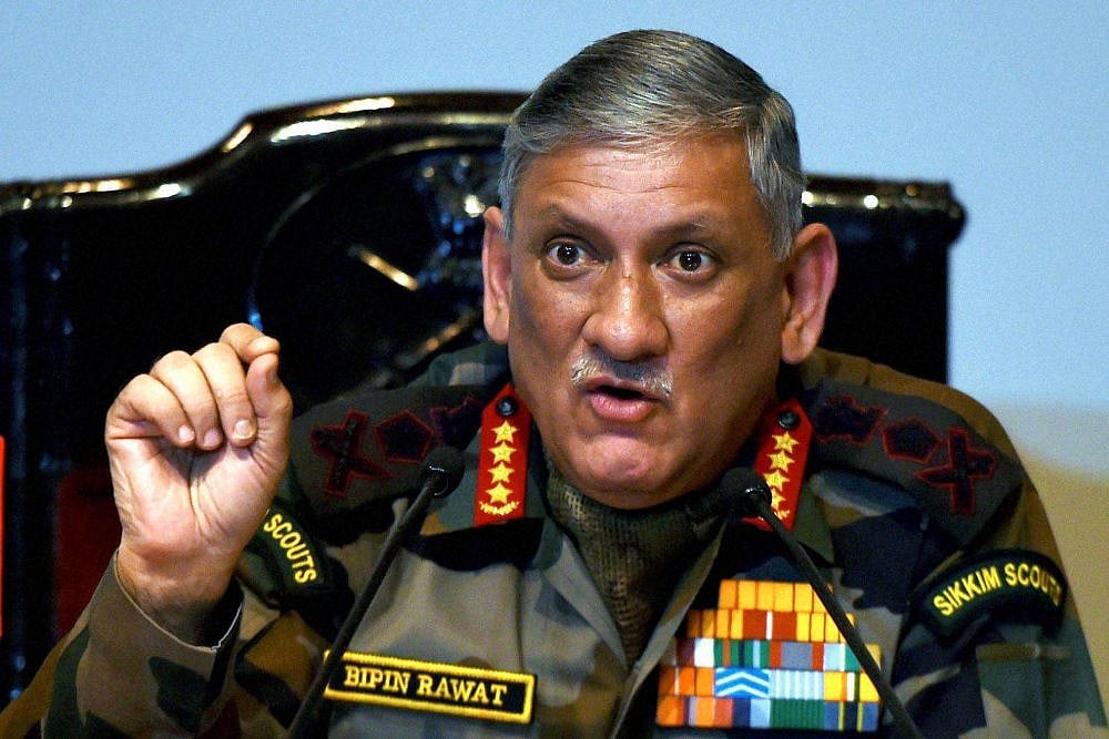 Indian, Chinese Troops In Doklam, But Not In Eyeball-To-Eyeball Contact: Gen Bipin Rawat
