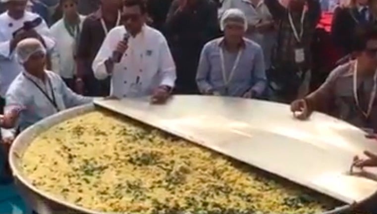 India Sets World Record By Cooking 918 Kg Khichdi, Guinness Official Confirms