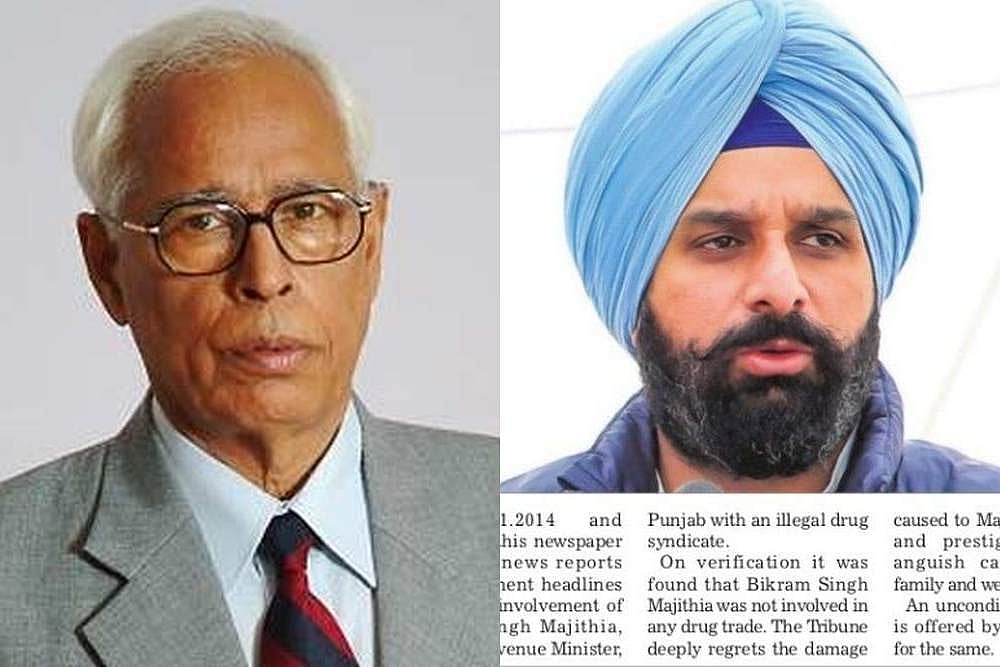 J&K Governor N.N. Vohra Takes Over As <em>Tribune</em> Trust Prez After Newspaper’s Apology For Majithia Drug Syndicate Story