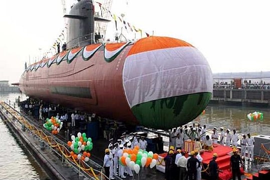 First Scorpene-Class Attack Submarine INS Kalvari
