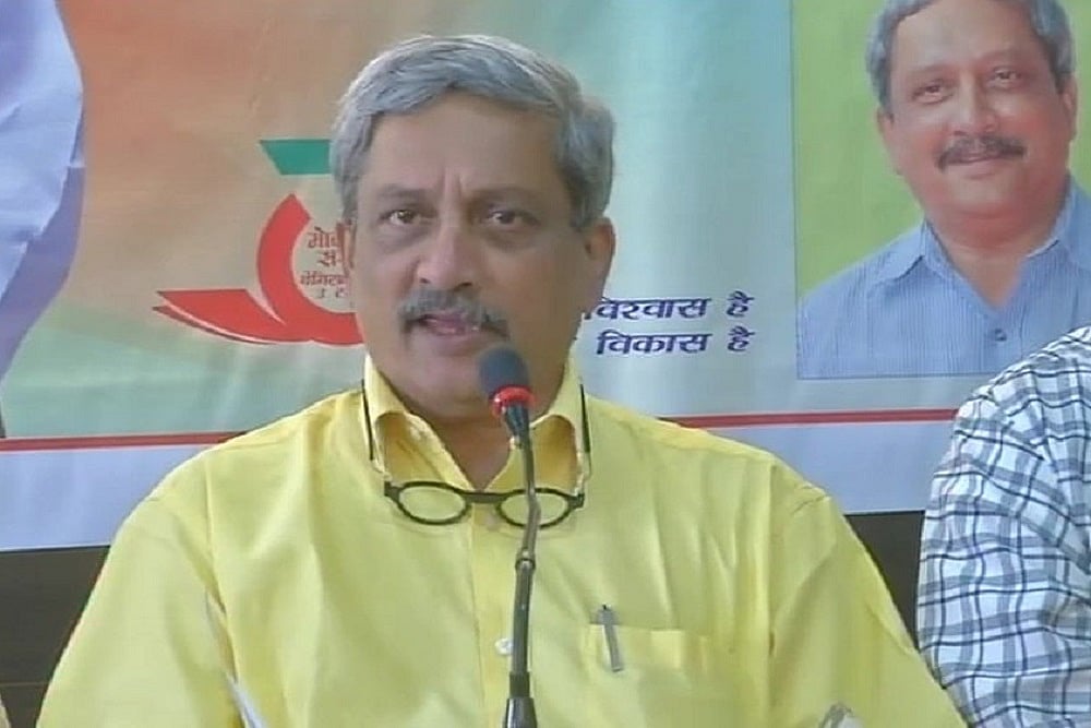 'In His Opening Innings He Scored Zero', Says Goa CM Manohar Parrikar On Rahul Gandhi