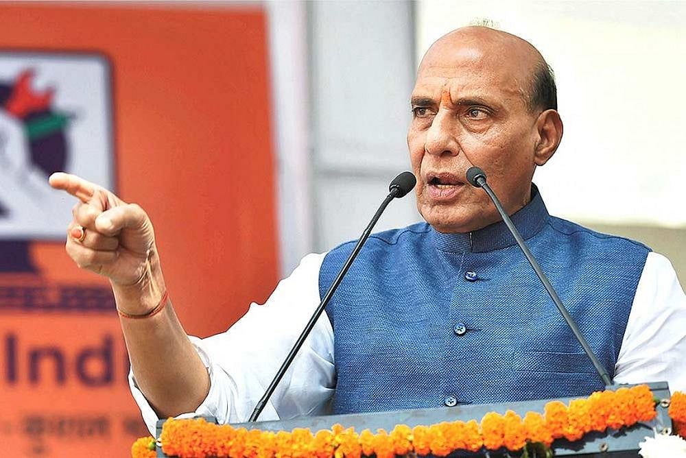 Mahatma Gandhi, Sardar Patel Brought Glory To Gujarat. In Independent India, It Was Only Modi Who Made It Famous: Rajnath Singh