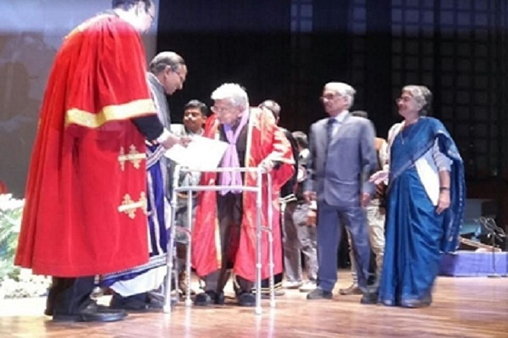 It's Never Too Late: At 98, This Man Receives Masters Degree From Nalanda University