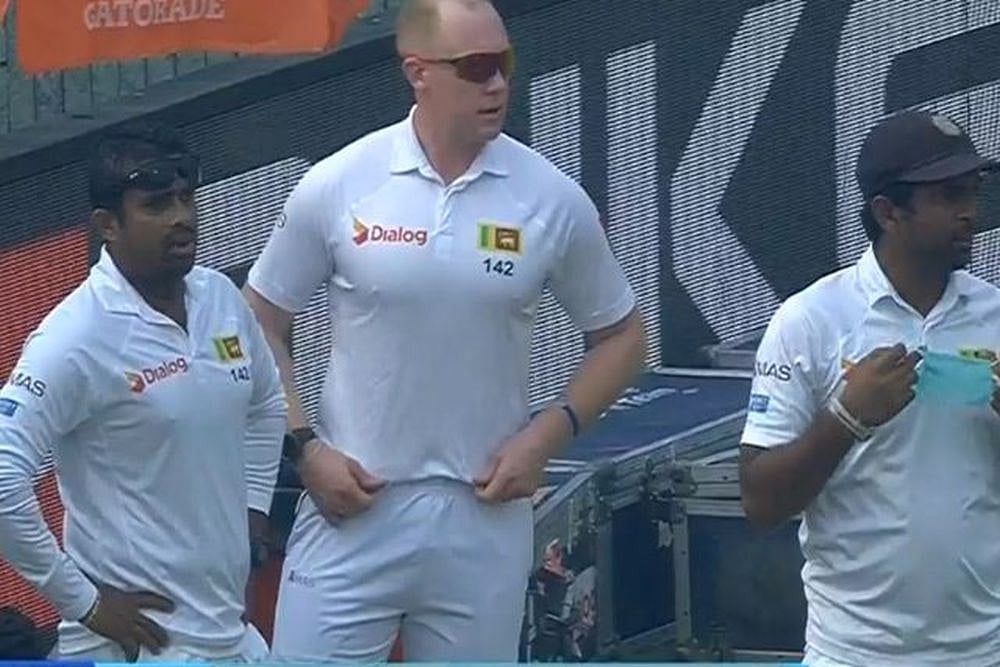 Left With Only 10 Men On Field, Sri Lankan Team Trainer Nick Lee Dons Jersey In Delhi