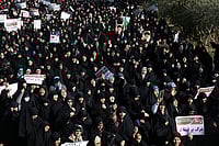 File Photo : Iran enters its second week of protests