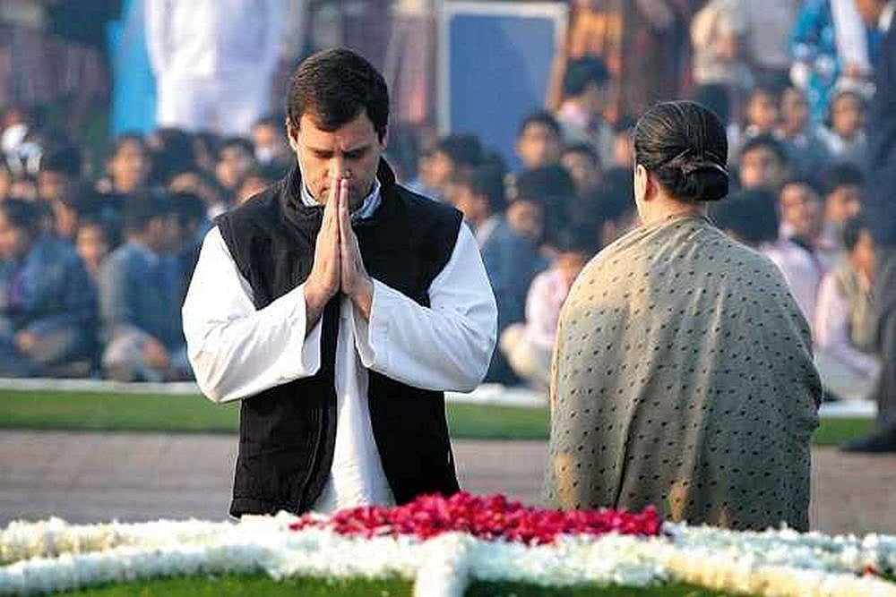 Rahul Gandhi Files Nomination For Congress President's Post
