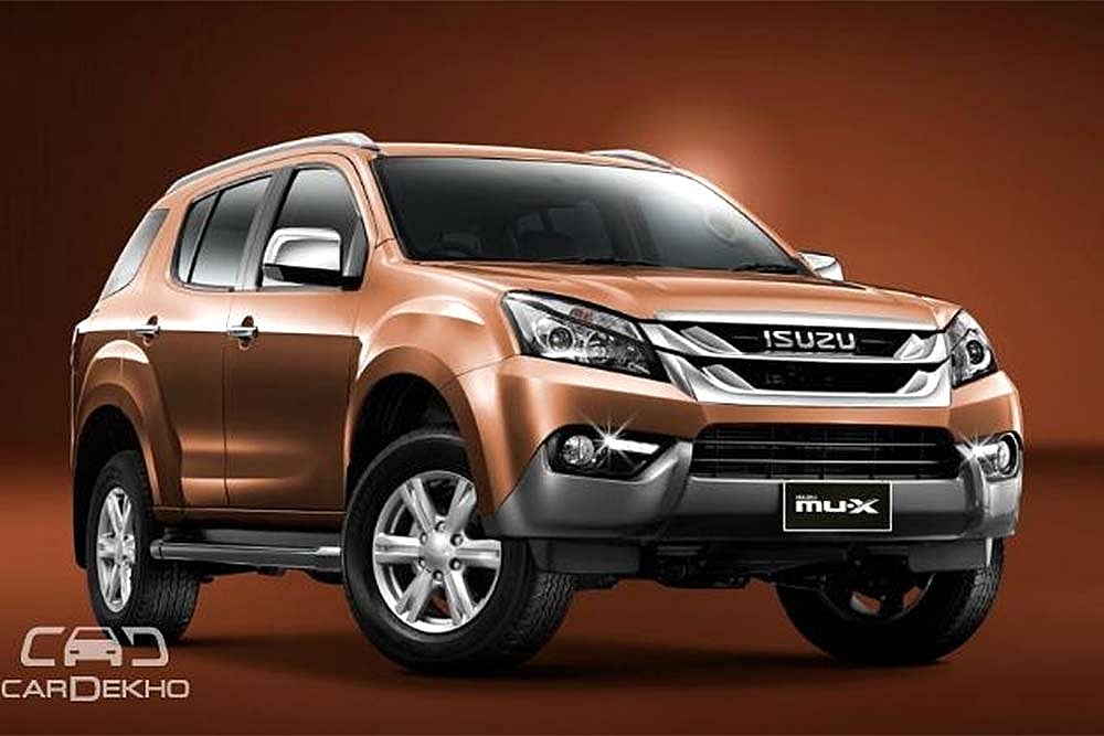 Isuzu MU-X To Cost A Lakh More From January 1, 2018