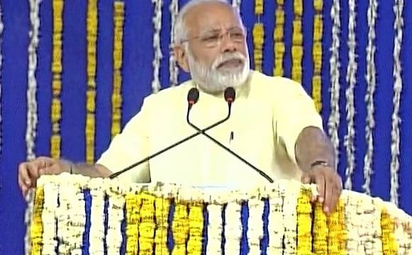 If The Opposition Party Has A Problem With Bullet Train, It Could Roam Around On Bullock Carts, Says PM Modi