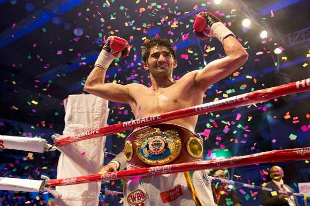 Unbeaten Vijender Singh To Defend Title Against African Champion Ernest Amuzu In Jaipur