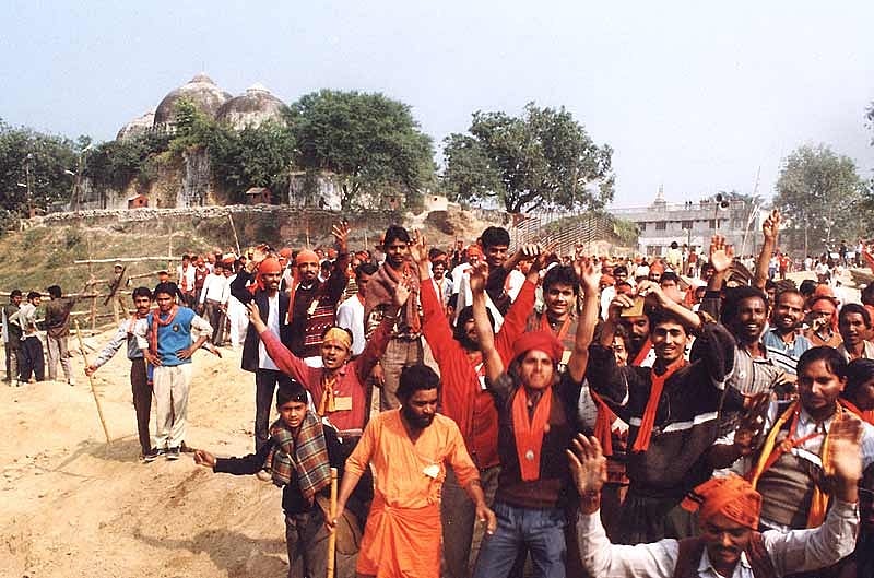 Heavy Security Deployment In Ayodhya, Faizabad On 25th Anniversary Of Babri Masjid Demolition