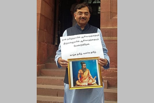 How A Badly-Framed Sentence Eclipsed BJP's Tarun Vijay's Legacy Of Promoting Tamil Icons