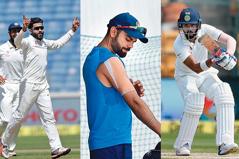 A Punishing Rack At Close Of Play