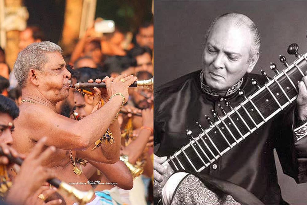 Stars Cast Spell On Kerala’s Piper And Karachi’s Sitarist
