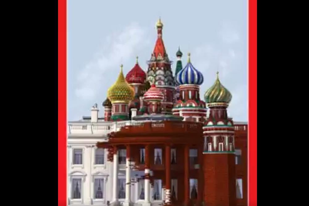 In The New Cover Of TIME Magazine, Russian Domes Overtake White House - null