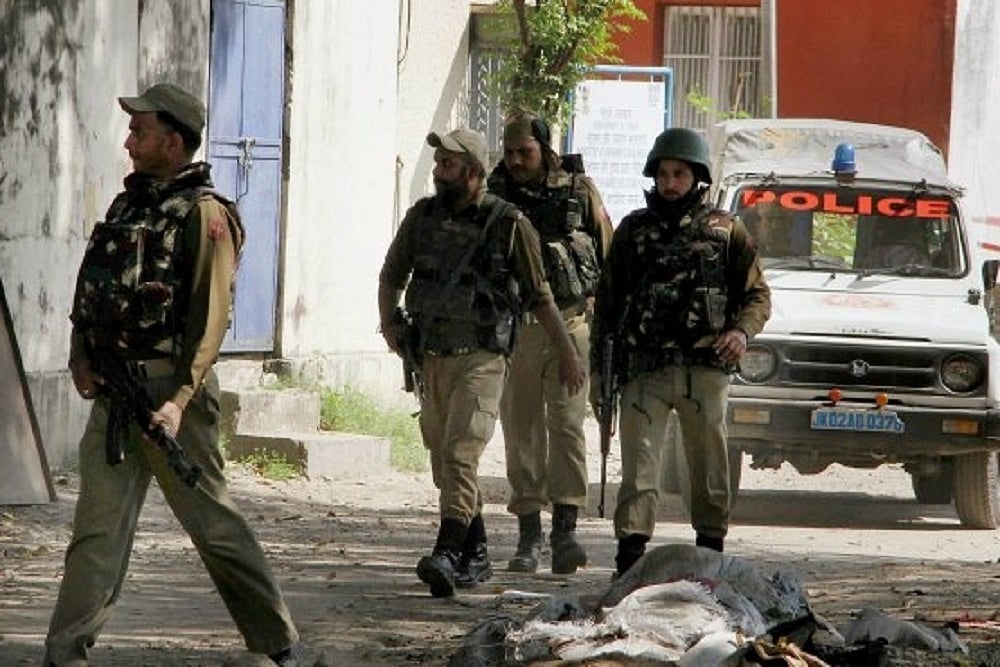 Security forces in Jammu and Kashmir 