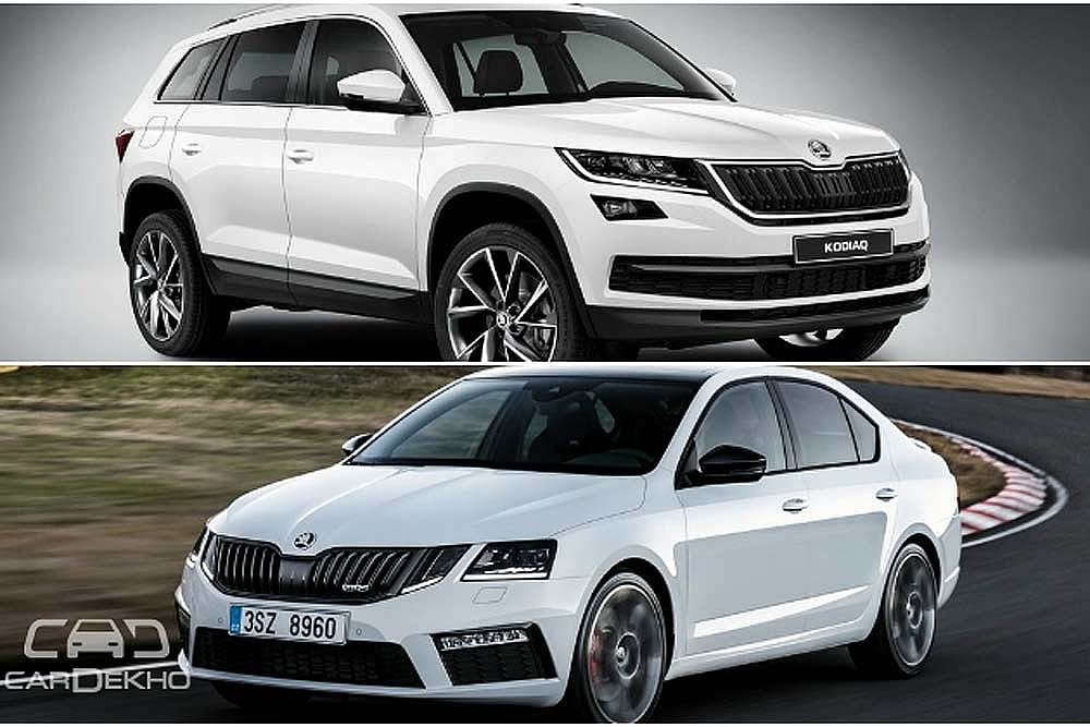Skoda To Launch Kodiaq In Q4-2017, Octavia RS Coming In August 2017