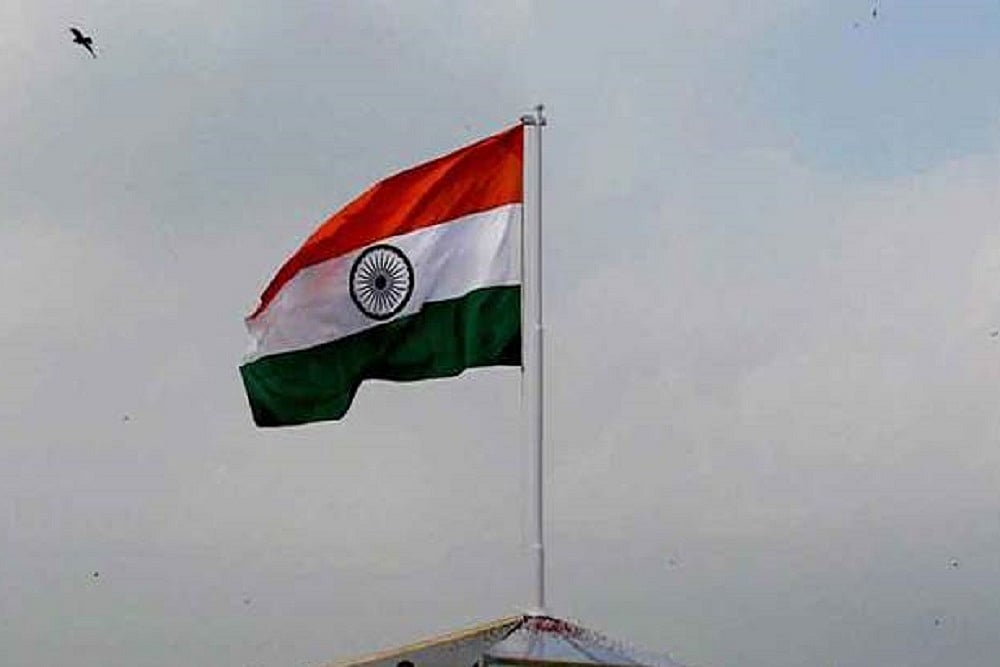 At Srinagars Bakshi Stadium, Most People Were Sitting During National Anthem On Independence Day