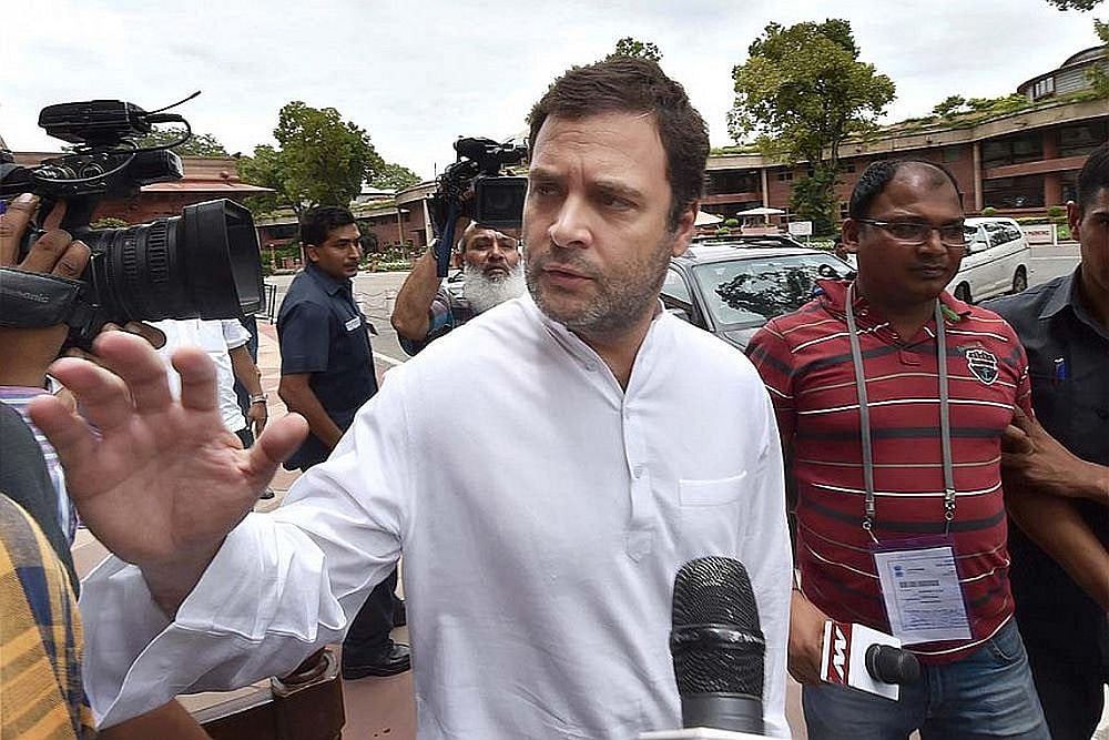 Rahul Gandhi Launches Indira Canteen In Bengaluru, Calls It 'Amma Canteen' In Slip Of Tongue
