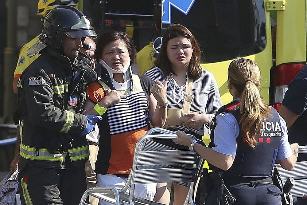 18 People, Including 5 Suspected Terrorists, Killed And 100 Hurt In Two Spanish Seaside City Attacks