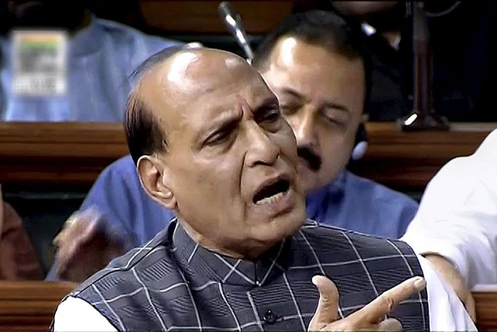 File Image : Rajnath Singh