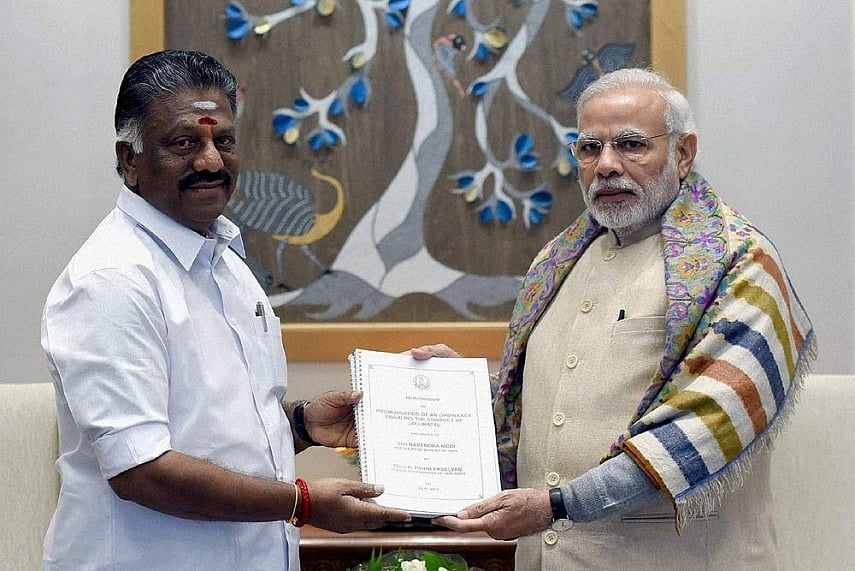Panneerselvam Inducted In TN Govt, PM Congratulates Him, Assures Support