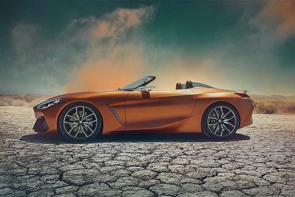 BMW Z4 Roadster Concept Unveiled; Production Likely To Start Next Year