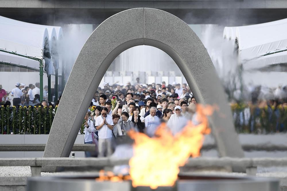 Hiroshima Day: Japan Marks 72 Years Since World's First Nuclear Attack - null