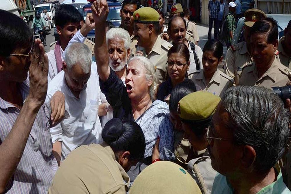 Narmada Bachao Andolan Leader Medha Patkar Arrested In Madhya Pradesh: Sources