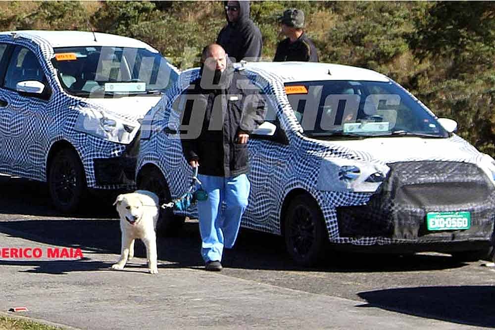 Ford Begins Testing 2018 Figo/Aspire Facelift