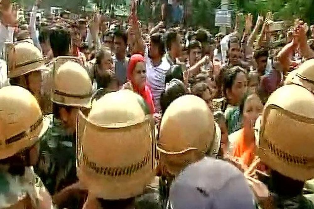 Ryan International School Murder Case: Protest Turns Violent, Police Resort To Lathicharge
