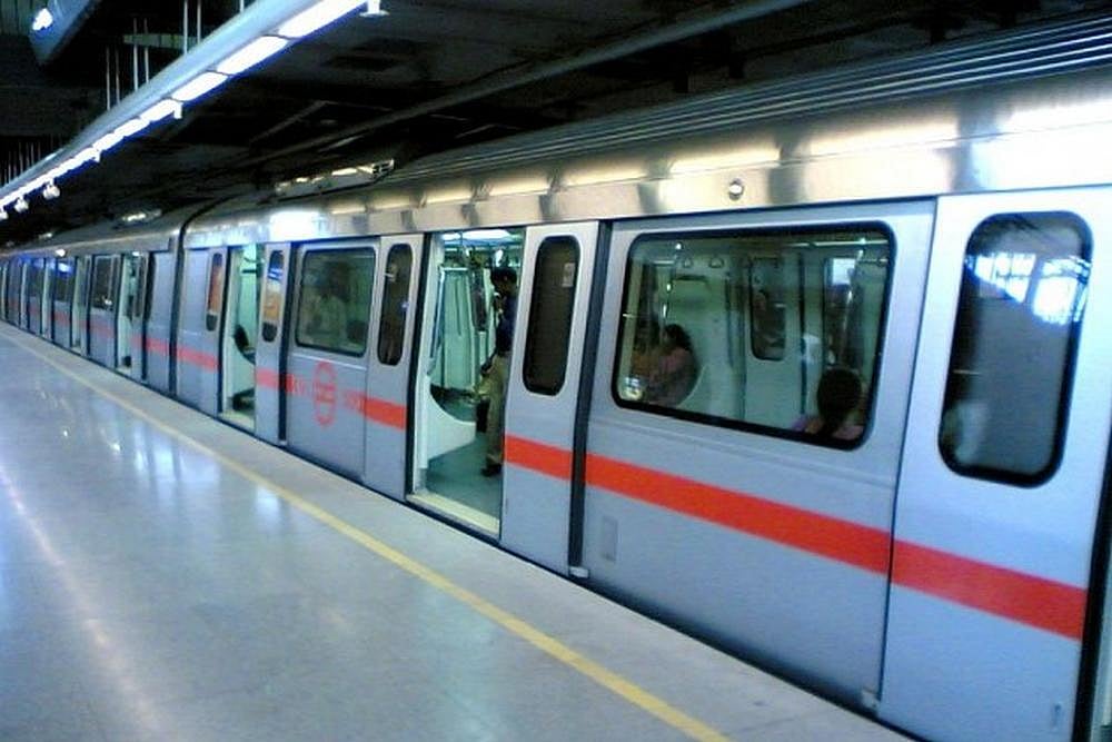 Delhi Metro Train Briefly Runs With A Door Open, Operator Suspended