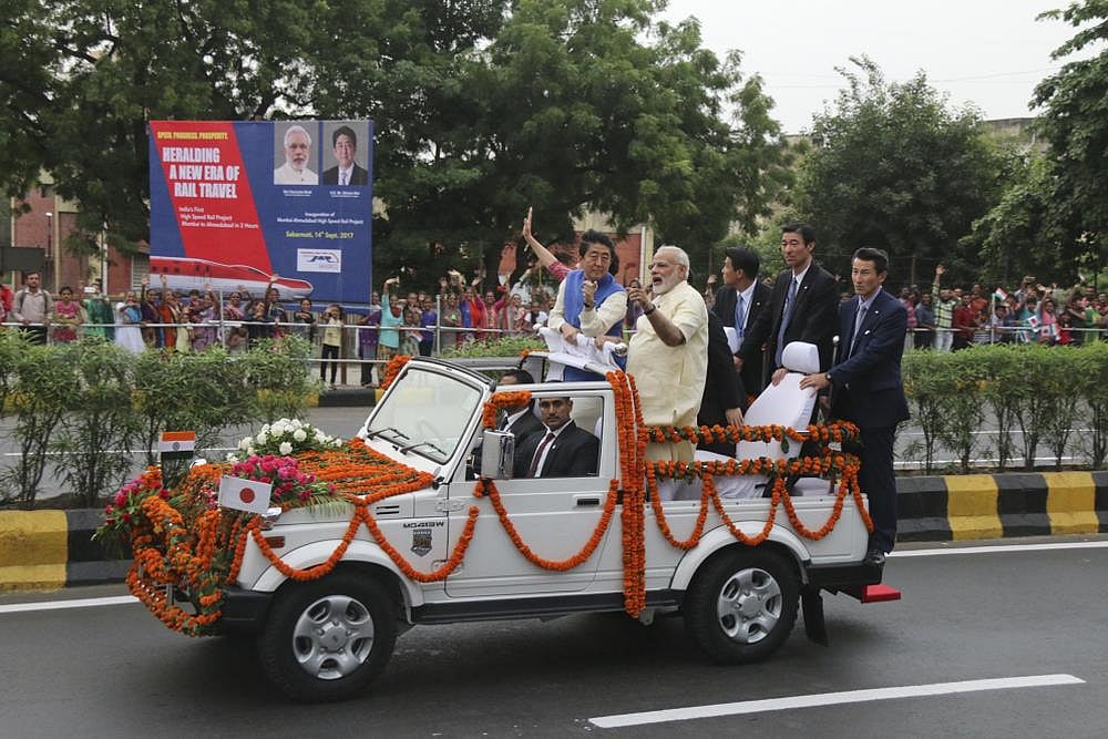 'Why Abe Hosted In Ahmedabad Instead Of Delhi', Congress Suspects Govt Using Japan PM's Visit For Gujarat Polls
