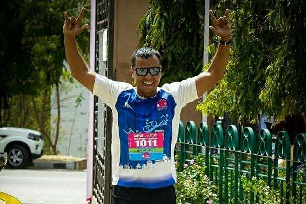 This Former 26/11 Commando Has A Bullet Splinter In His Lung, But He Is Training To Be The Next Ironman