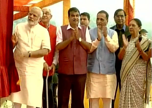 On His Birthday Today, PM Modi Inaugurates Sardar Sarovar Dam