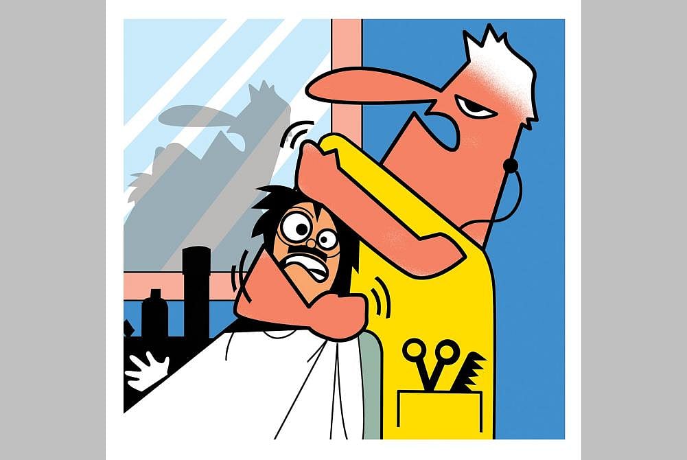 Barber’s Neck-Crack Ritual At End Of Head Massage Lands Delhi Man In Hospital With Ruptured Nerves