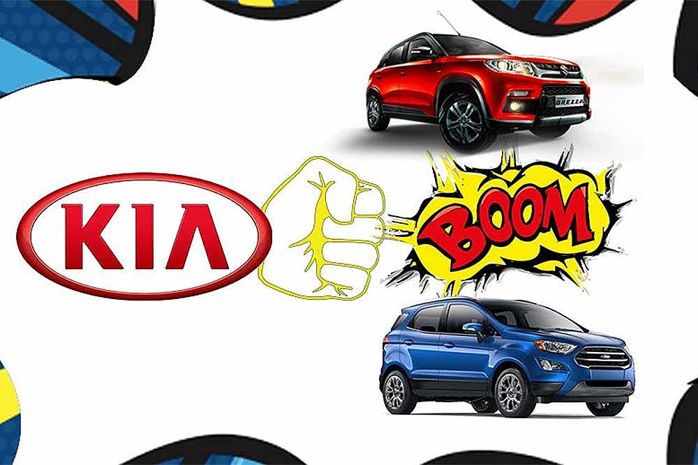 Kia To Enter India With A Brezza, EcoSport Rival