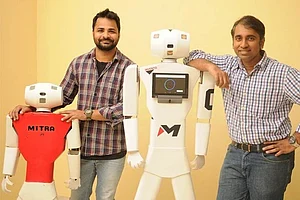 Meet 'Mitra'- A Humanoid Receptionist At Bengaluru's Canara Bank