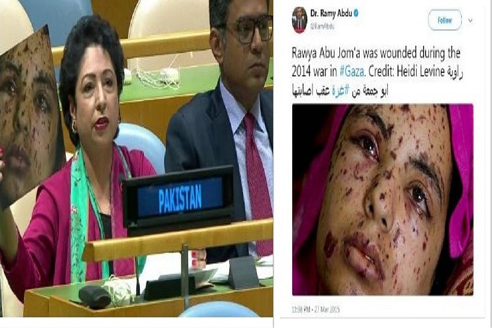 Pakistan's Big Blunder At UN: Uses 2014 Gaza War Picture As Face Of 'Indian Democracry'