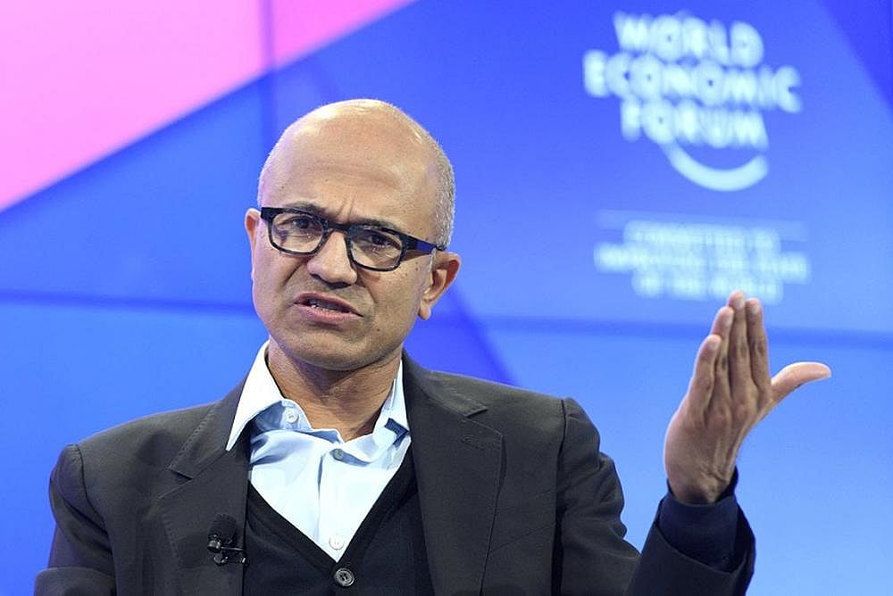 India's Aadhaar Rivals Growth Of Windows, Android Or Facebook, Says Microsoft CEO Satya Nadella