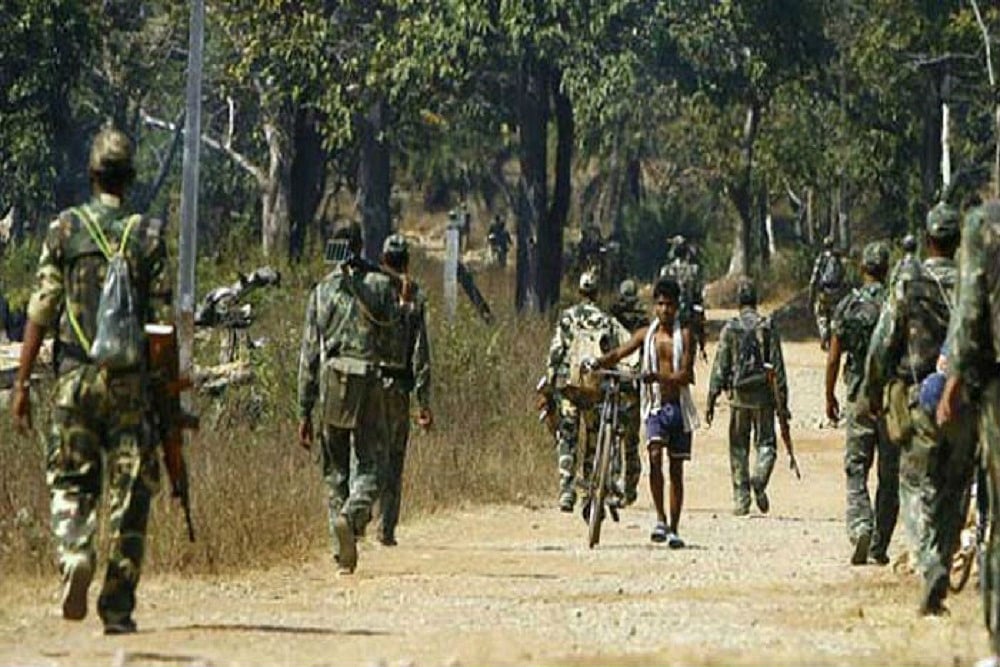 CRPF Men Carry Ailing Tribal Woman For 7 Kms In Naxal-Affected Dantewada
