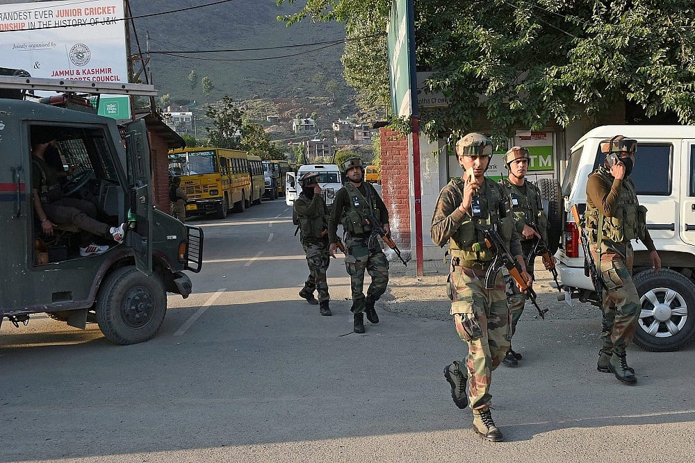 Two Pakistani LeT Terrorists Killed In Srinagar Encounter