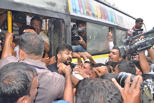 BJP Leaders Detained After Setting Out On 'Mangaluru Chalo' Bike Rally