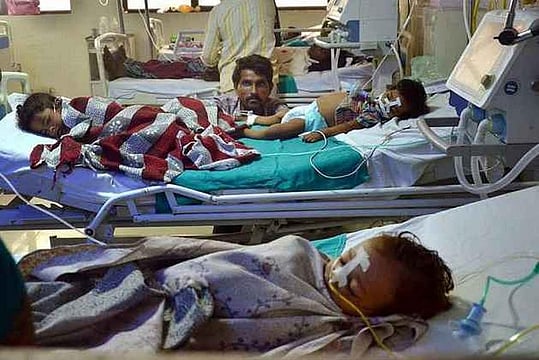 10 More Children Die At Gorakhpur BRD Hospital, Toll This Year At 1351