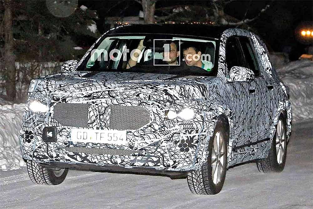 Mercedes-Benz GLB SUV Spied For The First Time